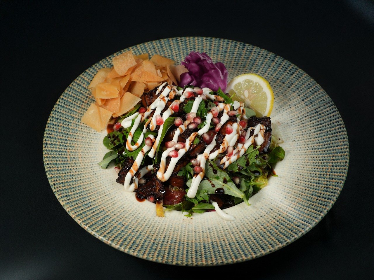 فتوش باذنجان